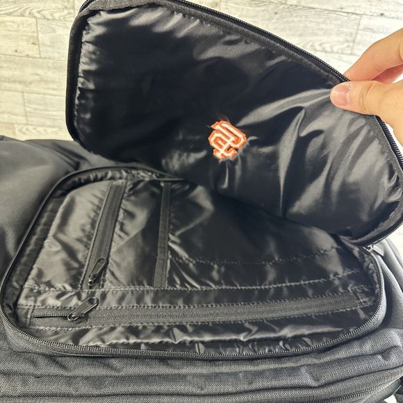 Black Travis Mathew Skyscraper Backpack New Duffle/Backpack 7.1 x 12.6 x 19.5in - Picture 9 of 11